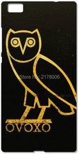 Printed Drake OVOXO Logo Plastic Hard Cell Phone Cover For Huawei Honor 6 7 6X Ascend P6 P7 Mini P8 P9 Lite Mate 8 Mobile Case