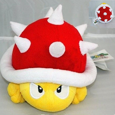 mario red shell plush