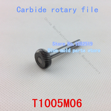 Cabeza : 10 mm, semi circular, rebabas del carburo, desbarbado archivos, acero de tungsteno rebabas, limas rotatorias, modelo : T1005M06
