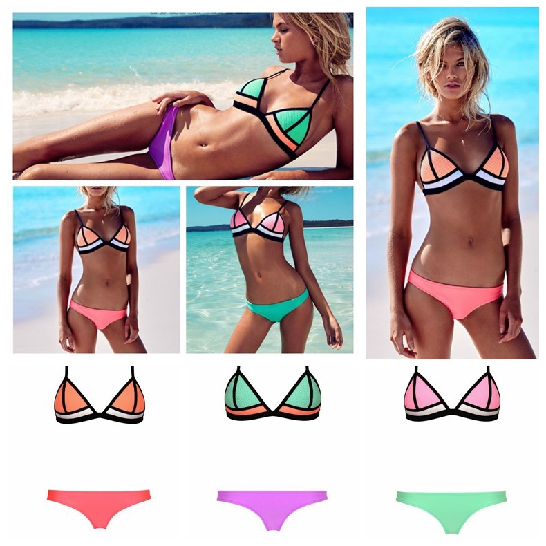 Ways to wear triangle bikini - ðŸ§¡ Mara Hoffman Triangle Bikini Top...