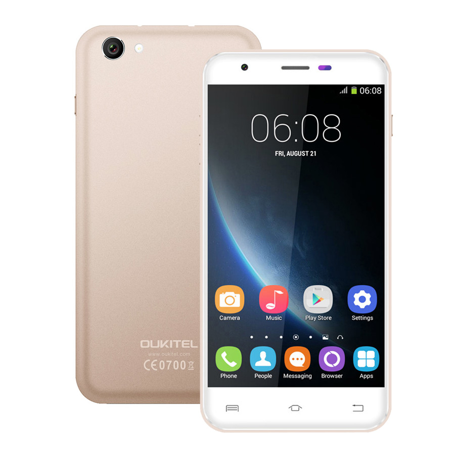 Presale Original OUKITEL U7 Pro 5 5 Inch HD Android 4 4 Dual Sim Smartphone MTK6580