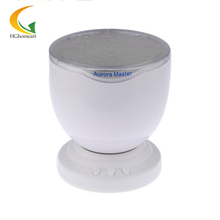Ocean Wave Lamp With Speaker Night Light Romantic mini projector led color change Colorful night led light MP3 Speakers