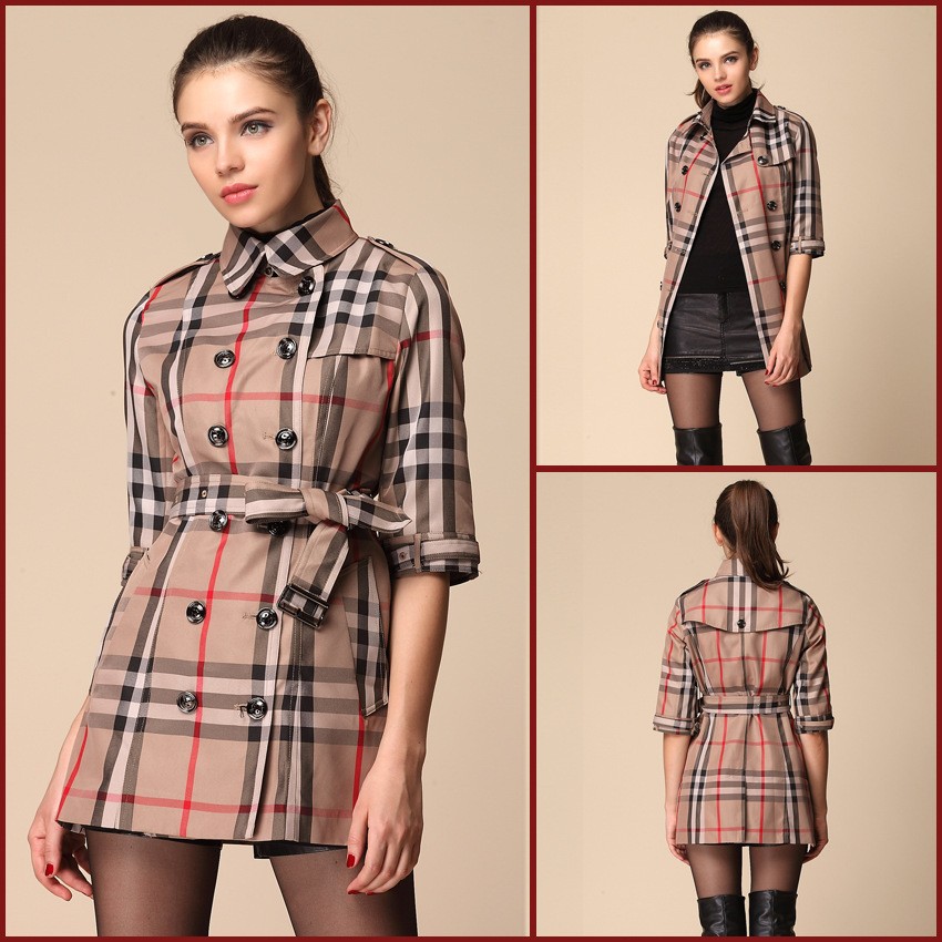 2014-new-style-autumn-winter-for-women-coat-fashion-brand-desigual-trench-grid-lattice-plaid-coats