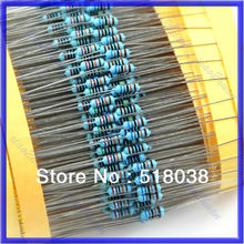Free Shipping 30 Kind 1/4W Resistance 1% Metal Film Resistor Assorted Kit Each 20 Total 600pcs