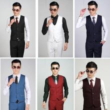 2015 New Arrival Stylish Men s Suit Vests Men s Slim Fit Waistcoat Casual Business Jacket