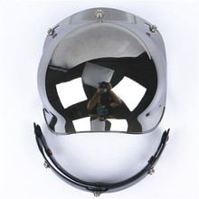 Free shipping 3-snap open face helmet visor vintage motorcycle helmet bubble shield visor lens glasses retro VISOR TINTED SHIELD