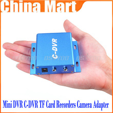 Mini DVR C-DVR TF Card Recorders Camera Adapter CCTV Support 32GB SD Card  Free Shipping + Drop Shipping