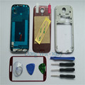 RED Housing Case For Samsung Galaxy S4 i9505 Replacement Full Housing Cover Case Screen Glass Lens