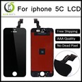 10pcs Quality AAA No Dead Pixel for IPhone 5C LCD Display Touch Screen Digitizer Assembly Replacement