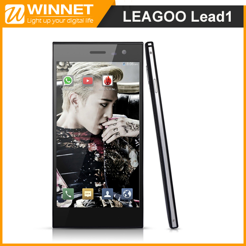 Original Leagoo Lead 1 Lead1 i 5 Android 4 4 2 Phone MTK6582 Quad core HD
