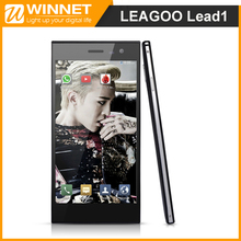 Original Leagoo Lead 1 Lead1 i 5” Android 4.4.2 Phone MTK6582 Quad core HD IPS OGS Screen 1GB RAM 8GB ROM 6.9mm 13MP Smartphone