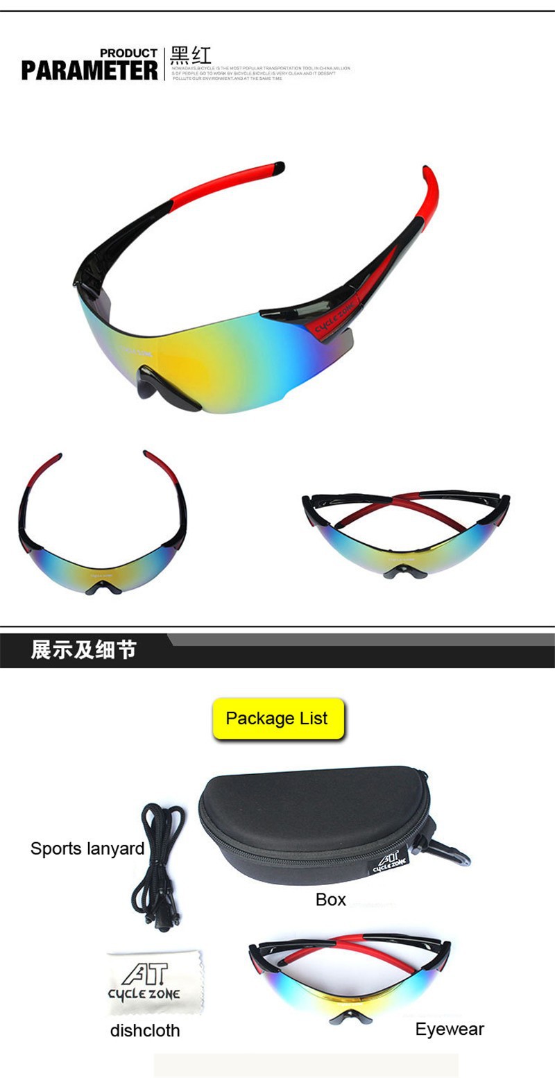 Hot 2015 Colorful Women Cycling Eyewear Sunglass Outdoor Sports Men
