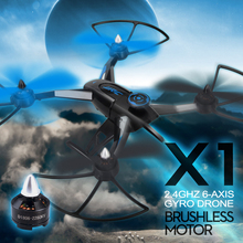 Free shipping JJRC X1 2.4G Remote control Helicopters RC 4CH 3D Rolling RC Helicopters 6 Axis gyro RC drone Brushless motor
