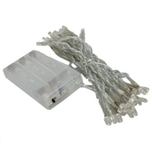 NFLC White 30 LED String Lights Battery Operated XMAS Christmas Wedding Outdoor Party