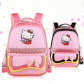 Hot Sales Fashion Flowers Korea Style Nylon Kid Backpacks Lovely Girl