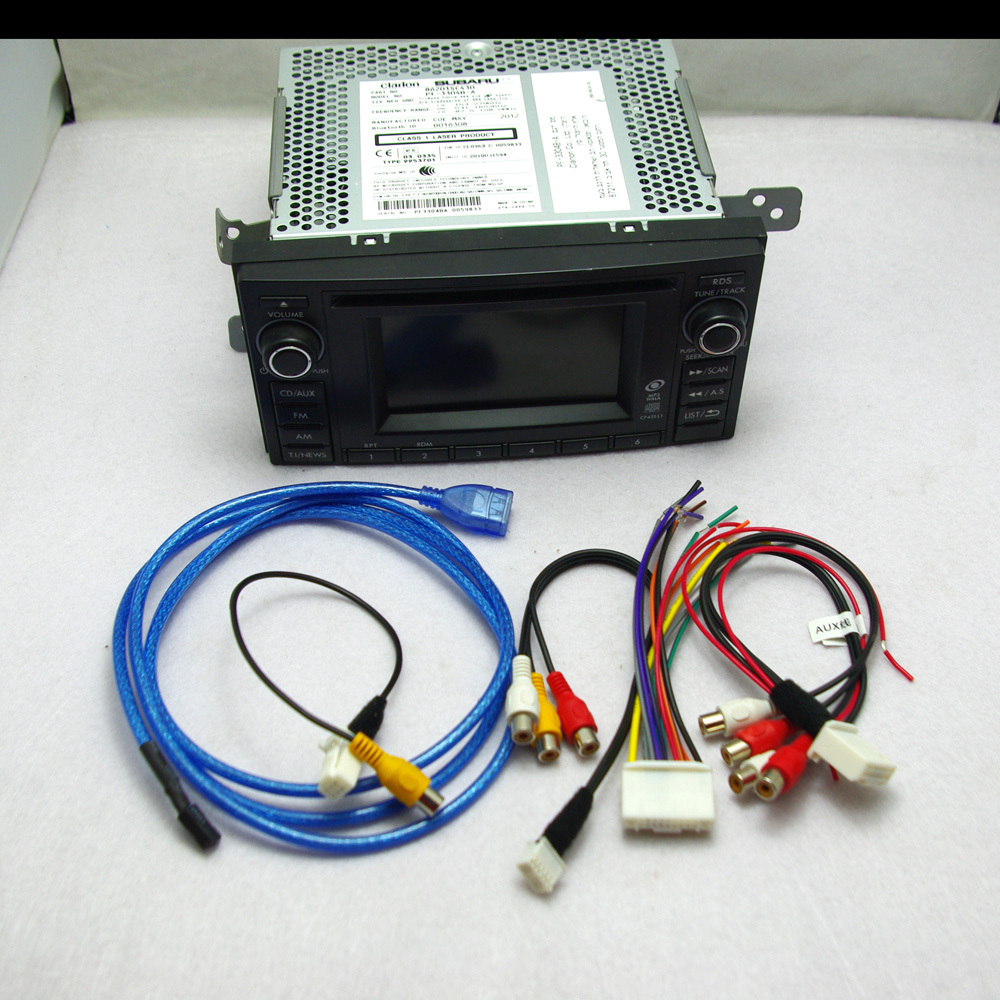 Original Subaru Forester 2012 Car Radio CD Player Stereo+USB/AUX/Reverse/Camera Cable 86201SC430 Original Subaru Forester 2012 Car Radio CD Player Stereo+USB/AUX/Reverse/Camera Cable 86201SC430
