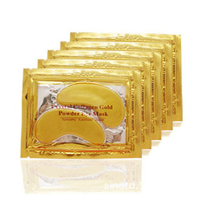 Высокое качество золотой кристалл коллагена маска для горячая распродажа глазных повязок 20 шт. = 10 упак.
