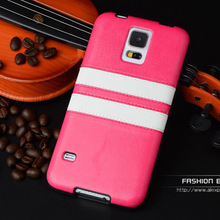 Luxury Retro PU Leather Fashion Soft Back Case Cover for Samsung Galaxy S5 SV I9600 S