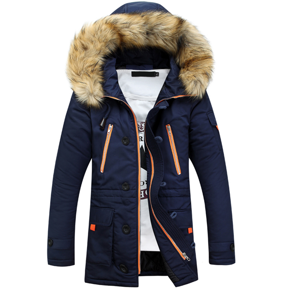 Popular Winter Jacket Men Padding Cotton Casual Down-Buy Cheap ...
