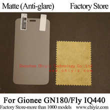 Matte Anti-glare Screen Protector Guard Cover protective Film For Gionee GN180 / Fly IQ440