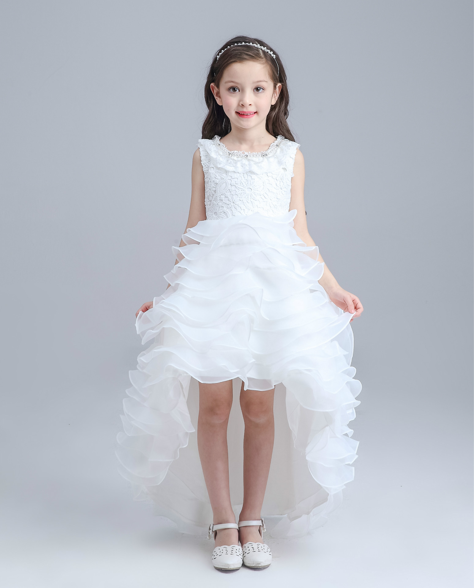 white toddler dress for wedding