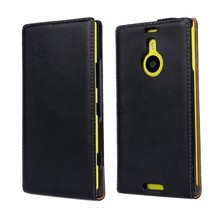 Luxury Genuine Real Leather Case Flip Cover Mobile Phone Accessories Bag Retro Vertical For Nokia LUMIA