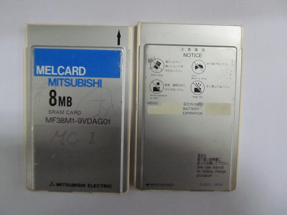 MELCARD 8MB SRAM CARD MF38M1-9VDAG01