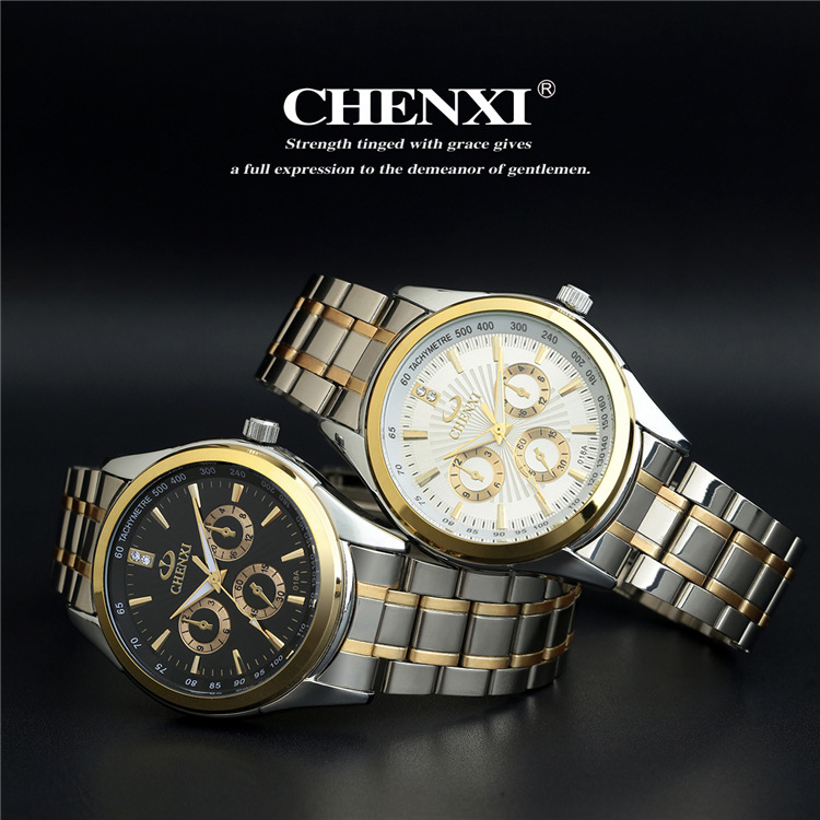 Fashion Mens Watches Casual Gold Watch Diamond Quartz Wristwatches Clock reloj montre homme Relogio Masculino CX