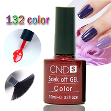 Nail Gel Polish UV&LED Shining Colorful 132 Colors 7g Long lasting soak off Varnish cheap Manicure