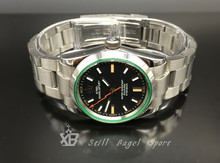 Top Grade Brand BAGEL Waterproof Mechanical Stainless Steel Automatic Hand Wind Men Business Wrist Watch free