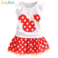 New 2016 Summer Sleeveless Mini Girls Dress Ball Gown Princess Dress Cute Pattern Cotton Party Child Dress for 2T-7T Kids FXB020