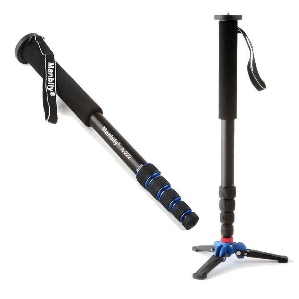 Manbily A-222 +M-1 Base Tripod 1650mm Alumninum C...