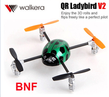 Original Walkera QR Ladybird V2 BNF 3D RC Helicopter 3-Axis-Gyro 2.4GHz With battery and charger Without transmitter and camera