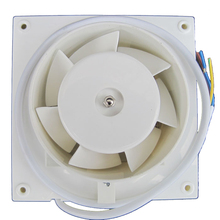 Free shipping Window type ventilator 6 square fans for house High quality PC exhaust fan install
