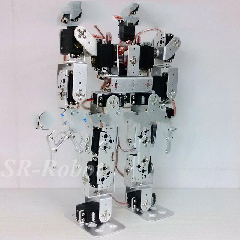 With 17 degrees of freedom humanoid robot gripper / Biped Walking Robot Dance / robot game accessories