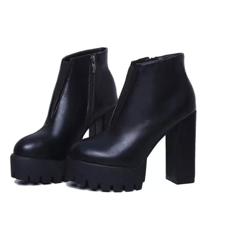 Black Women Ankle Boots - Yu Boots