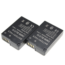 New Arrival 3PCS 7 2V 1010mAh DMW BLD10E DMW BLD10 BLD10 Battery For Panasonic DMC