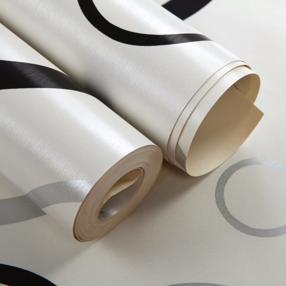 Aliexpress.com : buy bubbles design embossed non woven wallpaper ...
