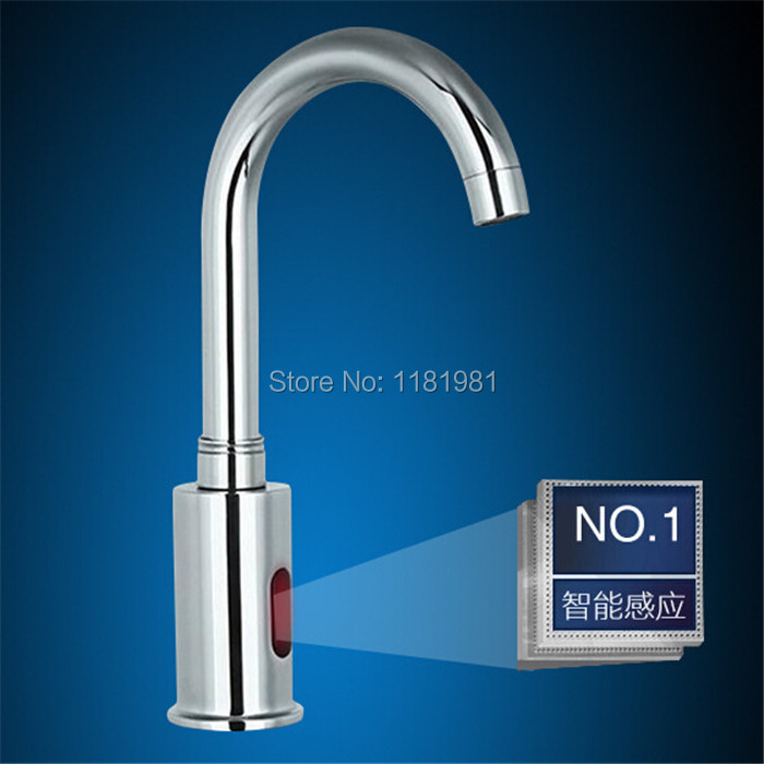 Europe high body tall brass automatic sensor tap faucet GY-3