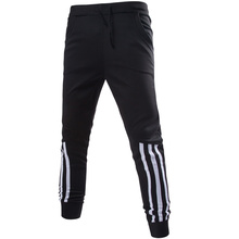 new arrivals fashion drawstring men legging sports running pants sweatpants trousers 3 color M L XL XXL DY249