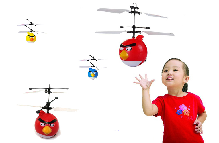 RC Helicopter Kids Boy toys Helicoptero Birds toys flying Saucer Induction Mini flyer Baby Remote Control