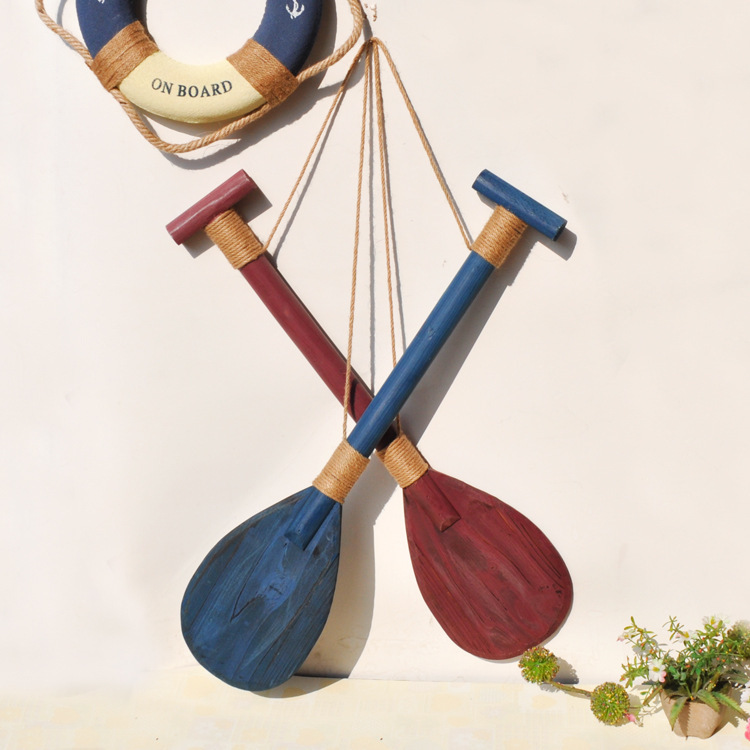 Compra remos de madera decorativa online al por mayor de China