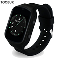 Smart Watch Android Wearable Devices Toobur GPS Wifi 3G Heart Rate Smartwatch Phone with HD Camera