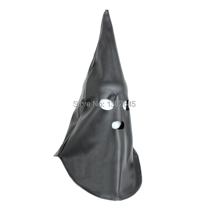 Fetish Subversion Mask Hood Cap , Sex Mask For Couples Game , 3 Hole Full Face Hood Mask Sex Products