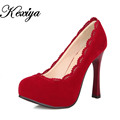 Hot sale The new Big size 30 50 Fashion Pure color Women s shoes elegant Ultra