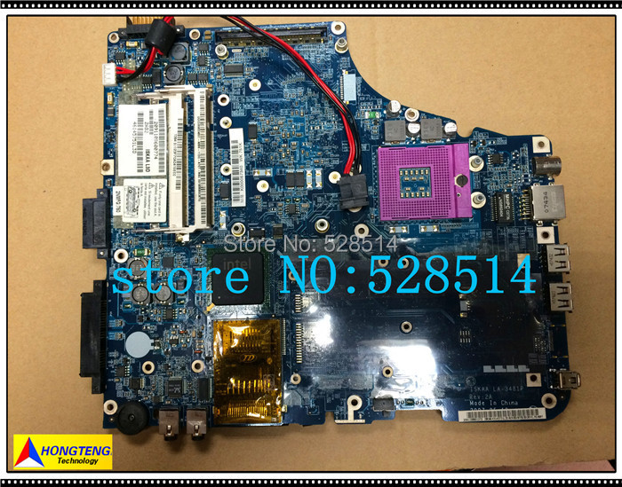 original K000055770 la-3481p for Toshiba Satellite Pro A200 laptop Motherboard  100% Test ok