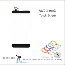 High Quality 6.44″ UMI Vinus C1 MTK6589T Touch Digitizer Screen Outer Glass With Free USB Cable