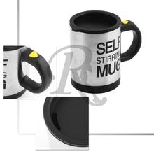1Pcs Automatic Coffee Tea Cup Plain Mixing Lazy Self Strring Mug Button Pressing
