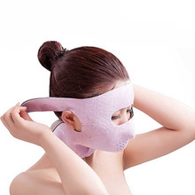 1 Pcs Health 3D Face Massage Mask Relaxtion Facial Belt Lifting Chin Slimming Cheek Bandage Facial