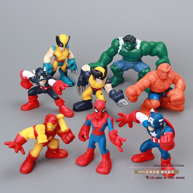 little superhero action figures